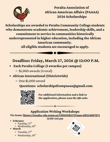 2026 PAAAA Scholarship Flyer