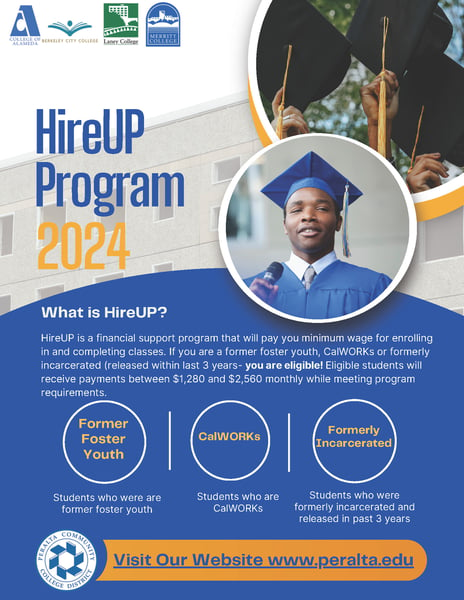 HireUP Program 2024 flyer