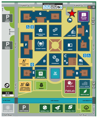 Laney College Bust Stop Location
