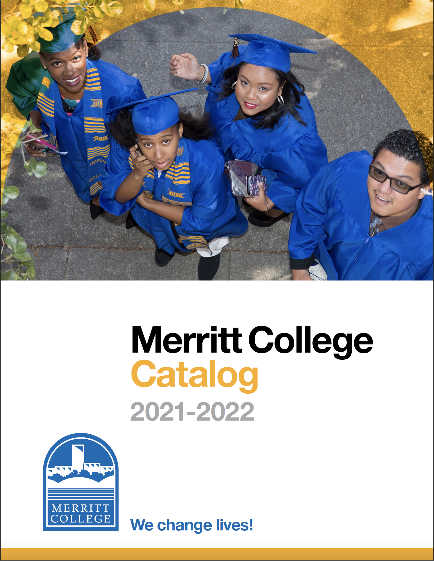 Merritt College 2021/2022 Course Catalog Cover