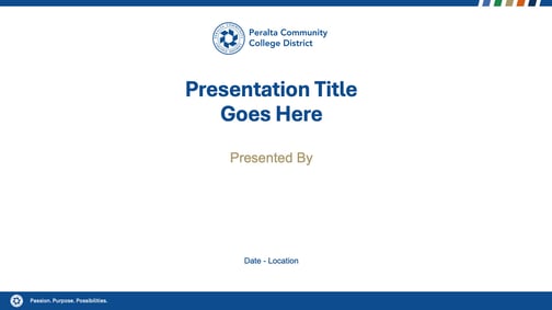 Presentation 4 Title Slide