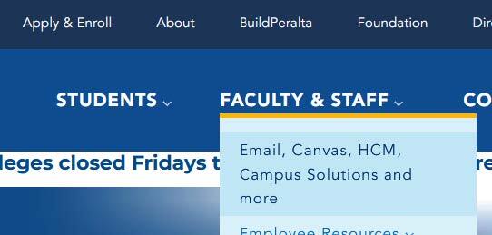 Student Worker Peralta Account Setup 1