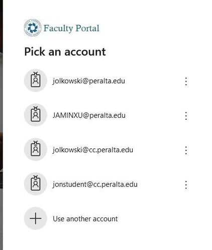 Student Worker Peralta Account Setup 2