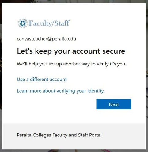 Student Worker Peralta Account Setup 8