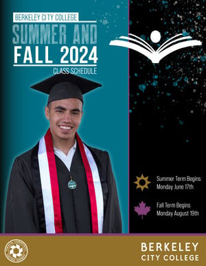 Berkeley City College Summer-Fall 2024 class schedule