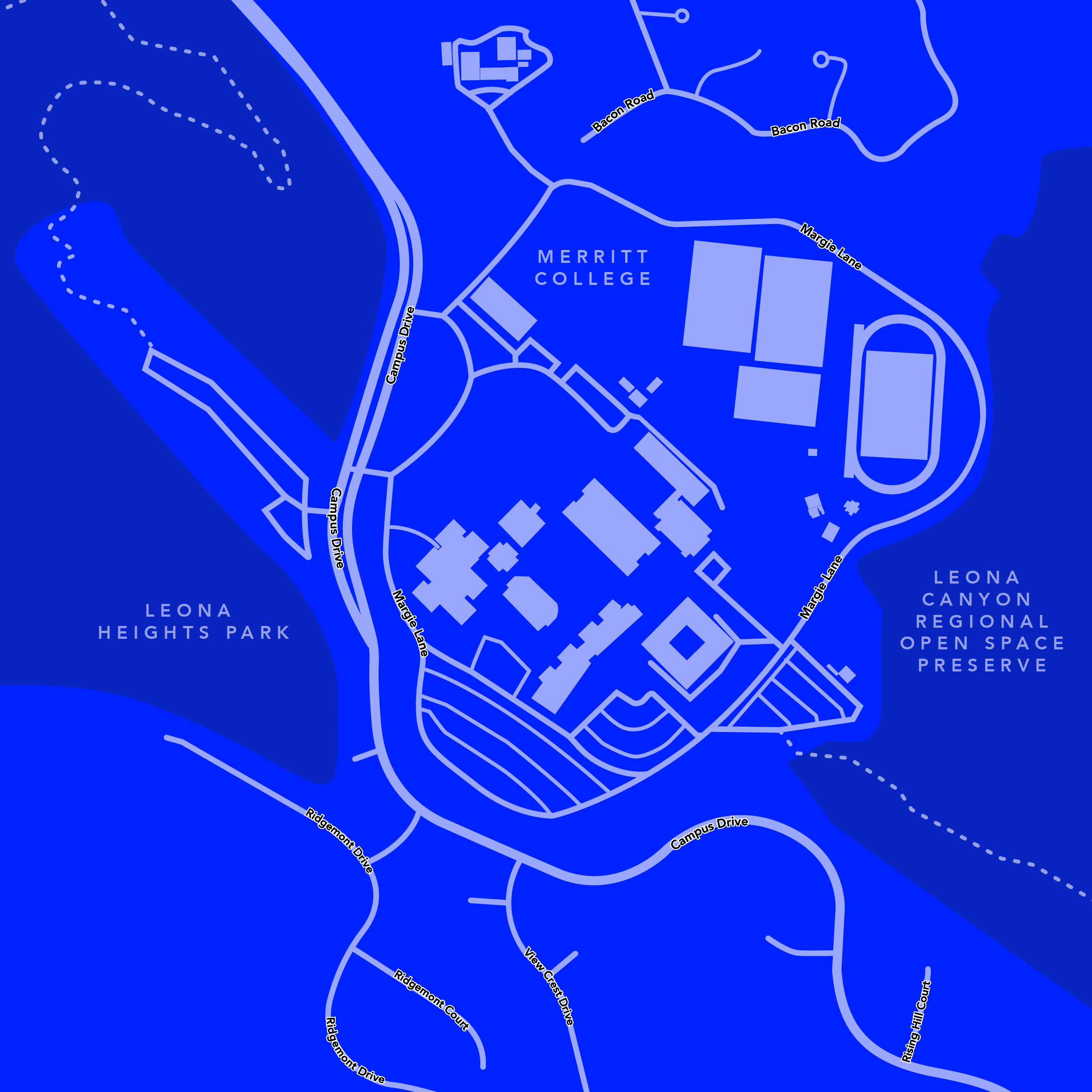 Merritt Hills Map