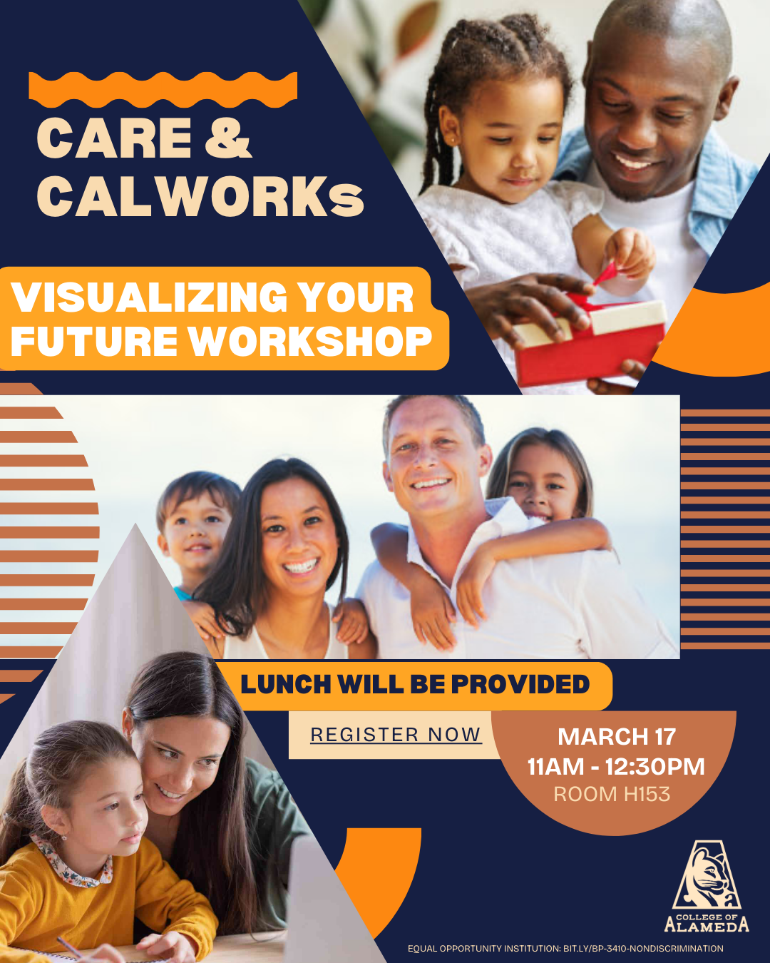 Map Out Your Future with CARE & CALWORKs! 3/17 @ 11am - Lunch Provided w/ RSVP